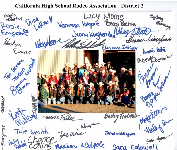 Last fall, the IBEW 1245 Community Fund donated $500 to the CA High School Rodeo Association based on a request from Eureka Unit #3111. The CHSRA sent this thank-you to IBEW 1245 to express their appreciation. 