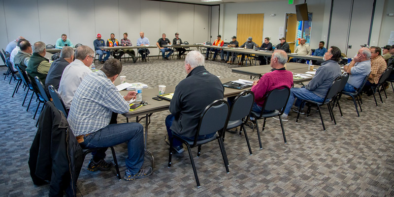 IBEW Local 1245 Tree Safety Roundtable at the union hall in Vacaville, Calif. on January 31st, 2017.