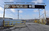 Among the faltering companies Bain controlled: a GS Industries steel mill in Kansas City, Mo., whose entrance sign showed its decay.