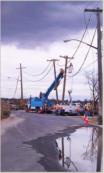 PG&E Crew New York Hurricane Sandy