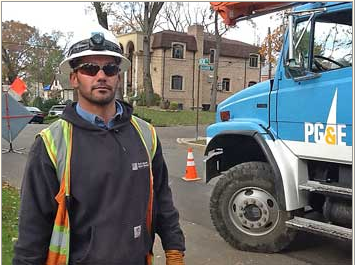 PG&E Crew New York Hurricane Sandy