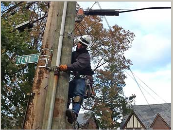 PG&E Crew New York Hurricane Sandy