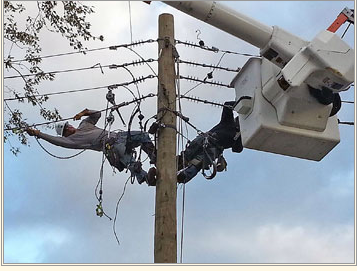 PG&E Crew New York Hurricane Sandy