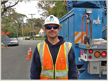 PG&E Crew New York Hurricane Sandy