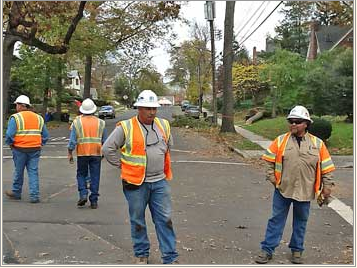 PG&E Crew New York Hurricane Sandy