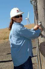 Amy Mathews, Electrician, Sacramento Municipal Utility District