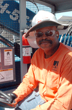Charles Bynom, Jr., Line Equipment Man, Cupertino Electric