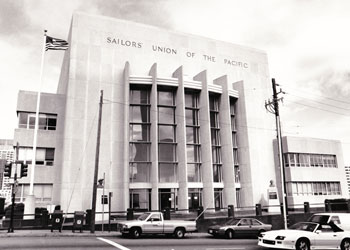 The Sailor’s Union of the Pacific gave IBEW office space from 1948 to 1952 during the organizing drive at PG&E.