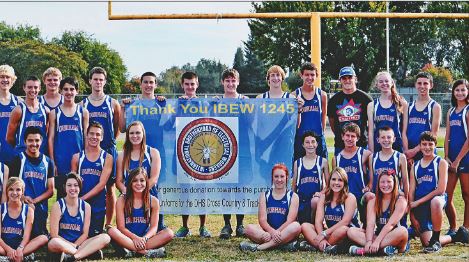 The Durham High School track and field team has new uniforms, thanks to Unit 3417.
