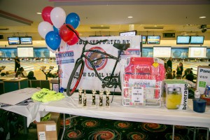 The prize table