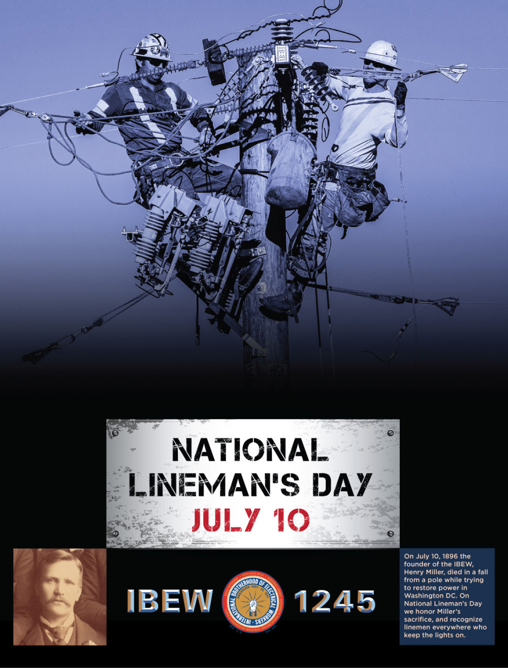 Lineman Recognition Day July 10