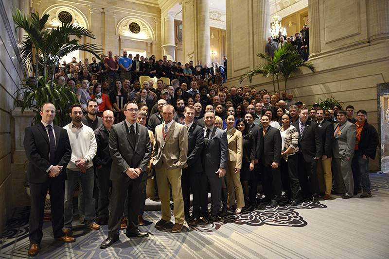 Attendees of the 2015 RENEW conference in Chicago. 