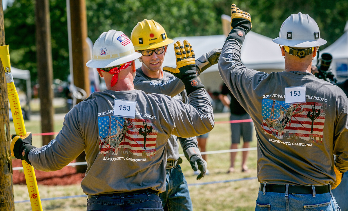 IBEW 1245 shows deep bench at APPA Rodeo