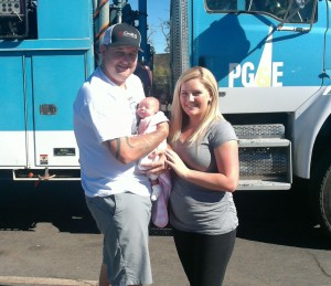 Cody and Jessica Smith with baby Hayden