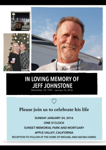 jeff johnstone memorial