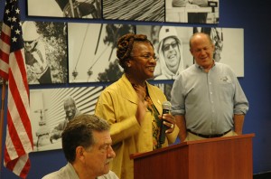 Local 2376 Business Manager Eleanor Brown spoke at a recent Advisory Council meeting