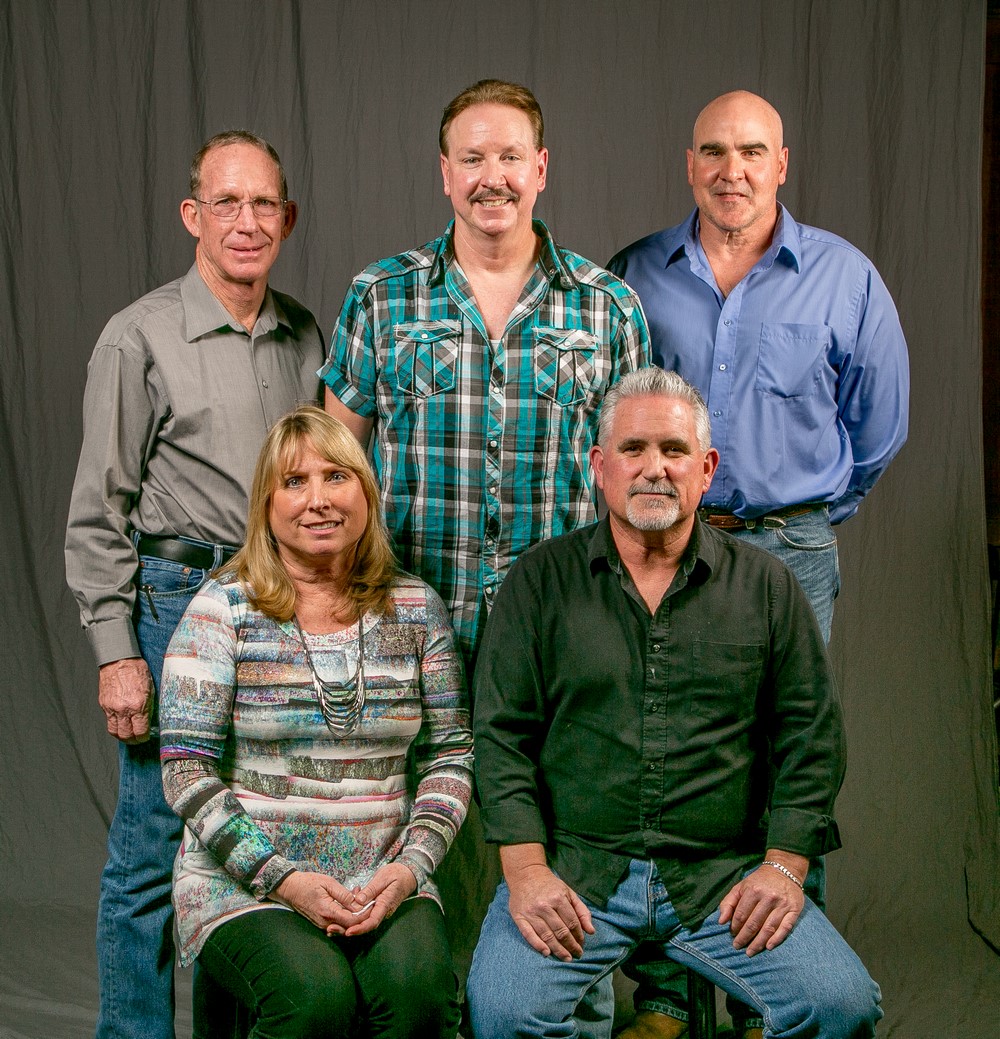35 year members: front row;  Kristina McGie and Gregory Lynch. Back row;  Michael Anderson, Paul Schargus, and Mark Bailey