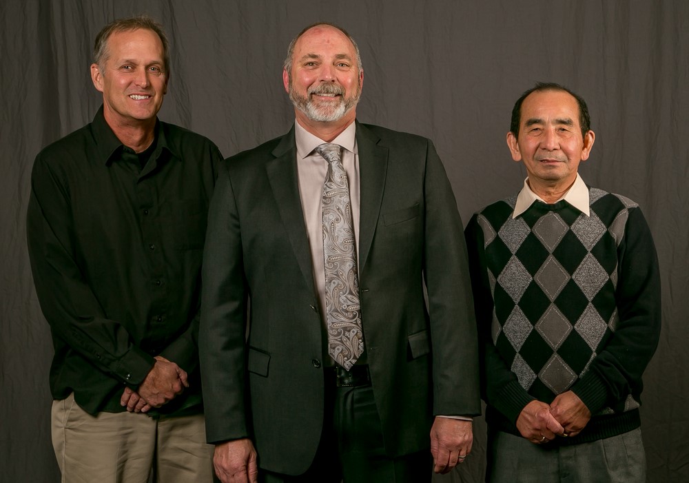 30 year members -- Mark Tkachenko, Lou Mennel, and Tot Nguyen 