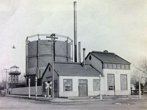 PG&E’s gas works in Chico in the early 1900s. Pacific Gas & Electric