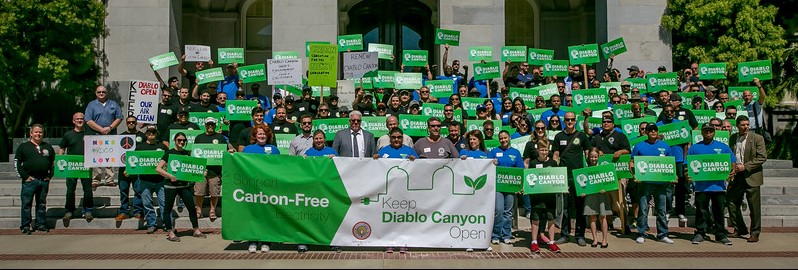 IBEW 1245 has a Rally for Diablo Canyon at the State Capitol in Sacramento, Calif., on April 4th, 2016.