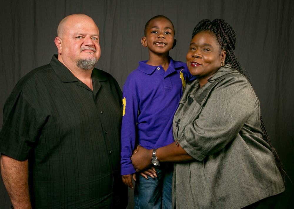 Senior Assistant Business Manager Bob Dean with 15-year member Alycia Brown 