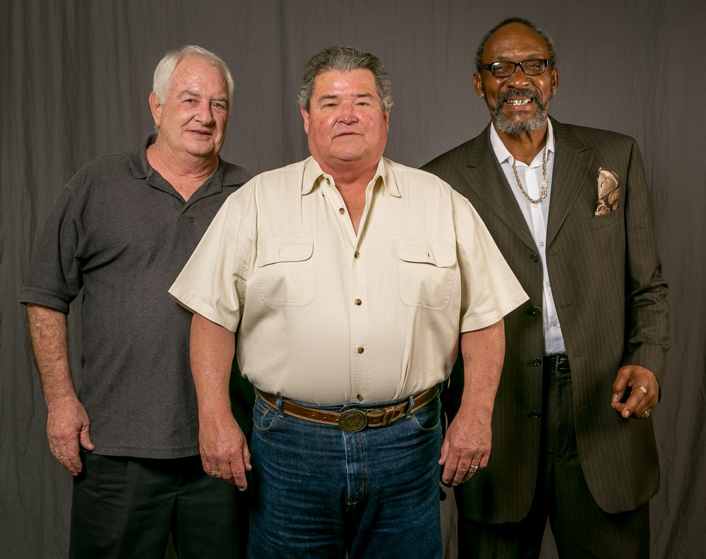 35 year members Robert Allustiarti, Mike Grill and Pride McCoy 
