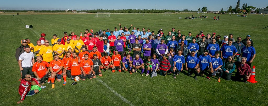 The IBEW 2016 Soccer Tournament in Ripon