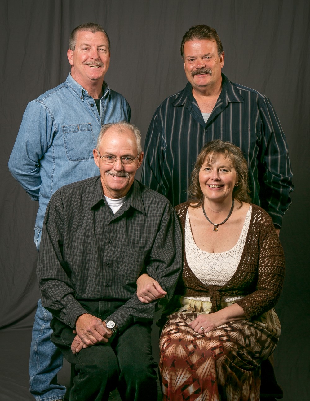 30 year members, left to right - Front row; Karlan Wilfon, Michele Lopez. Back row;  Robert Callahan, Carl Shoemaker 