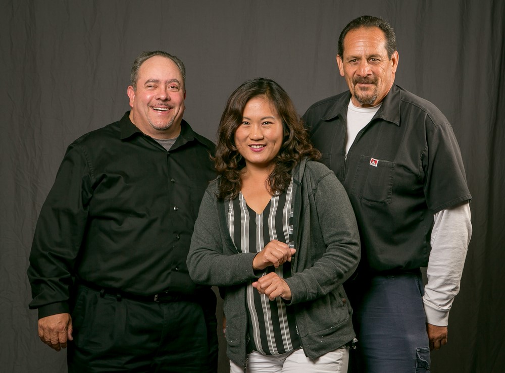20 year members -- Peter Martinez, Vivian Mai and Jose Prieto 