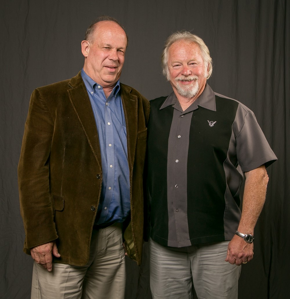 Brad Schuback with Business Manager Tom Dalzell