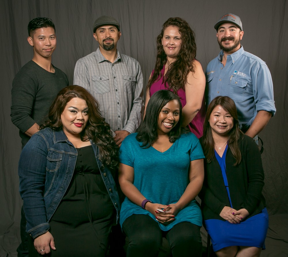 10 year members --  Front row; Francesca Keeney, Britney Hale, Trang Lieu. Back row; Jonathan Ly, Robert Villagomez, Olivia Ly, and Phillip Montoya 