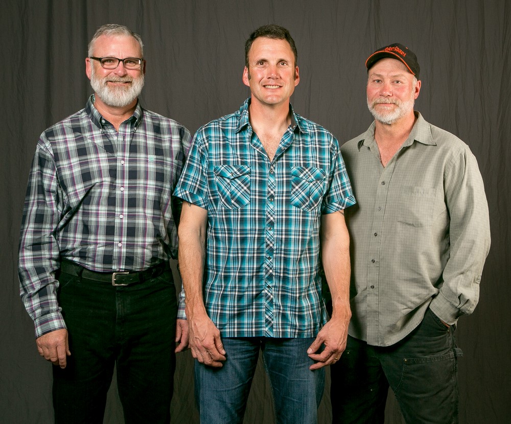 20 year members --  Ken Shealor, Roy Kortus, and Brian Speelman 