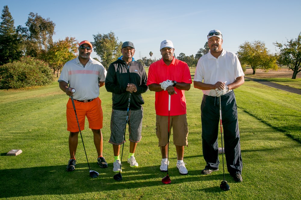 Left to right: Pernell Wilson, Terry Carney, Ezzard Carney, and Eric Wright 