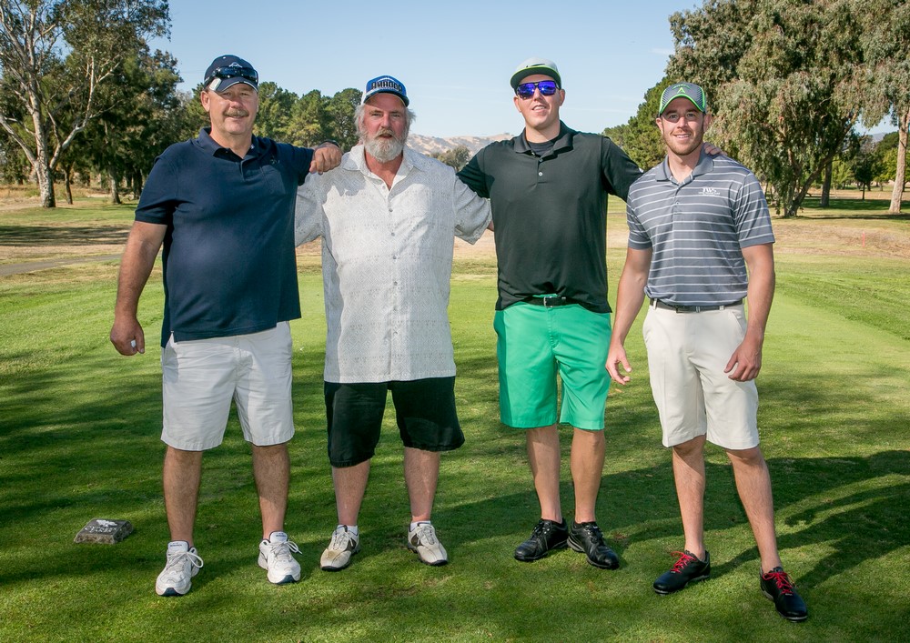 Left to Right: Aaron Blakey, Larry Youngblood, Tyler Paulsen, and Brandon King