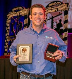 Dustin Curry, 4th Place Overall in the Investor-Owned Utility (IOU) category; 1st Place in Apprentice Slack Block, 3rd Place in Apprentice Hurt Man Rescue 