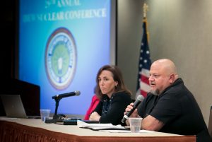 IBEW Local 1245 Senior Assistant Business Manager, Bob Dean discussed the Diablo Canyon retention agreement at the IBEW Nuclear Conference in Phoenix, AZ