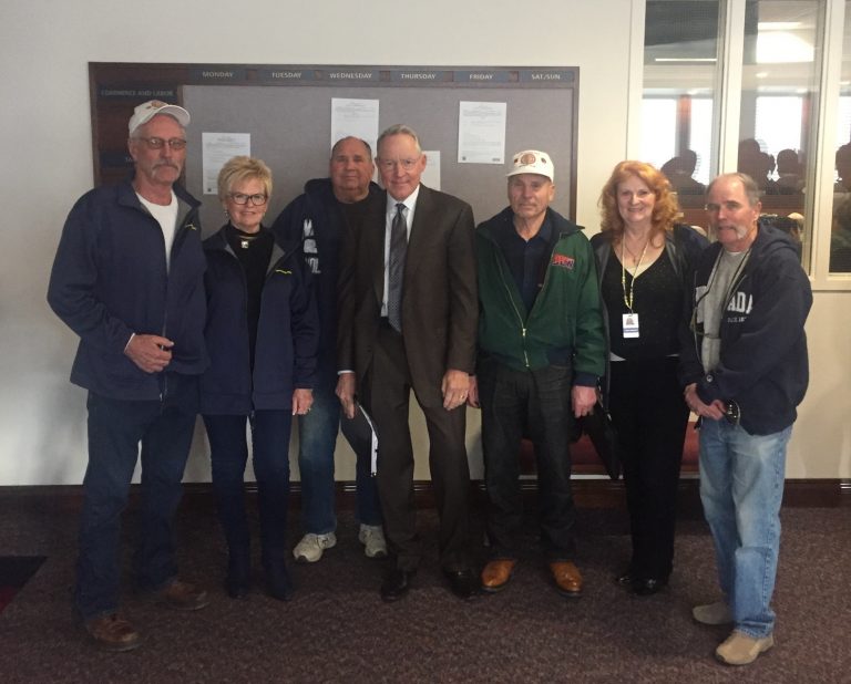 Local 1245 Retirees Show Support for NV Energy CEO