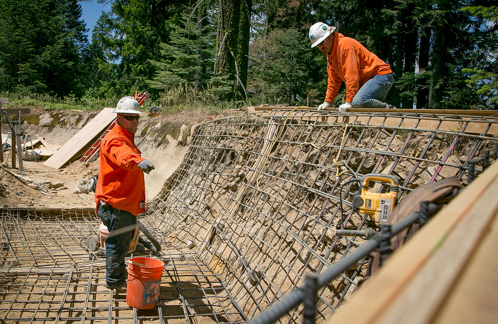 Flume and Doom — PG&E hydro crews repair canal damaged by landslide
