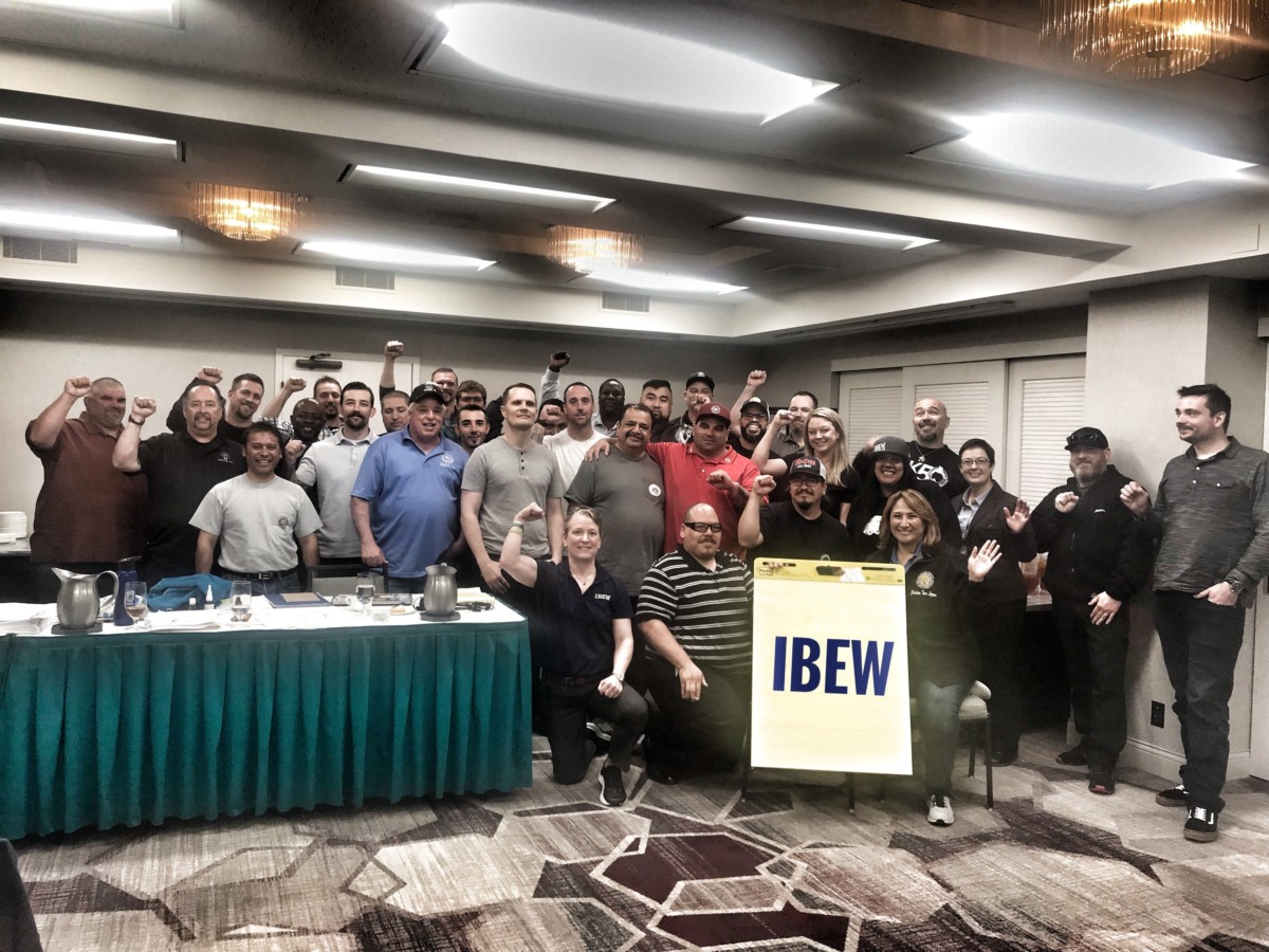 Local 1245 Joins IBEW 9th District New Organizing Training