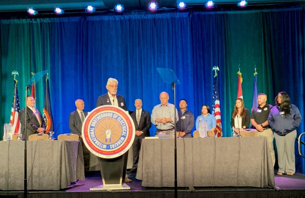 Local 1245 Receives Multiple Awards at IBEW International Membership