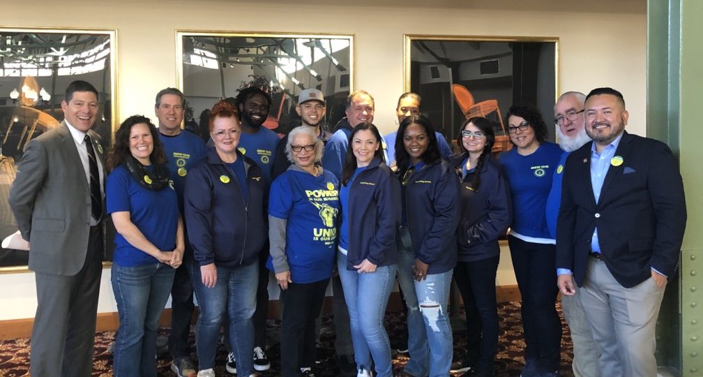 Local 1245 Organizing Stewards Join Electrical Workers’ Lobby Day