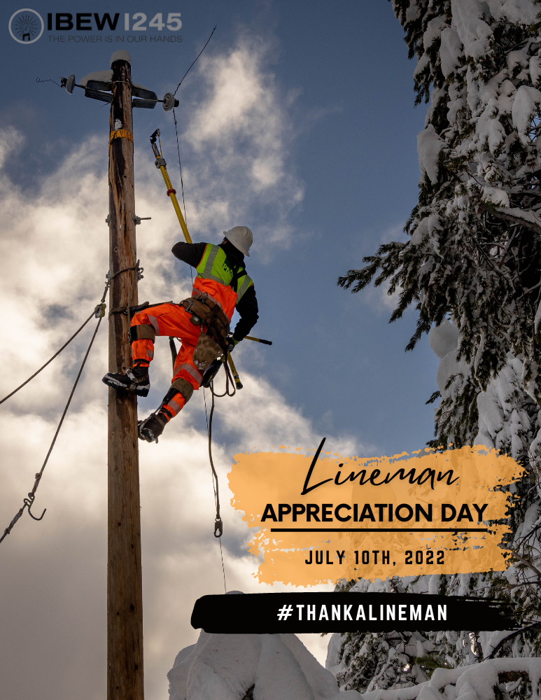 A Day to Honor Lineman