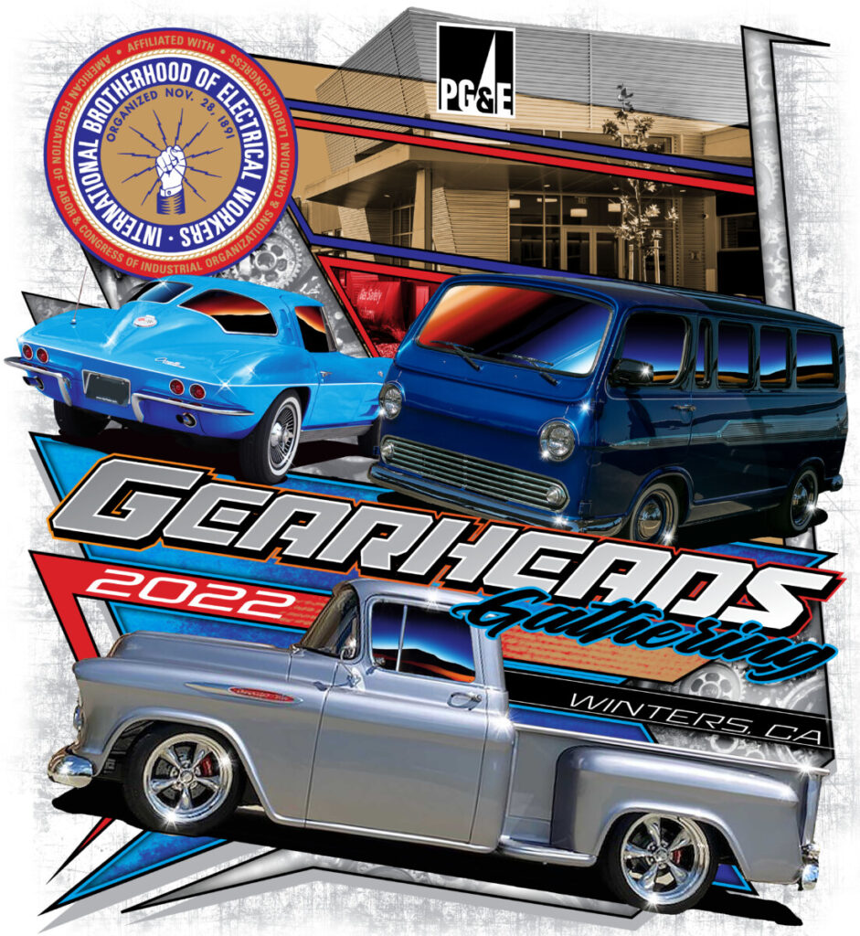 October 1 IBEW/PG&E Gearheads Gathering (Car/Truck/Motorcycle Show)