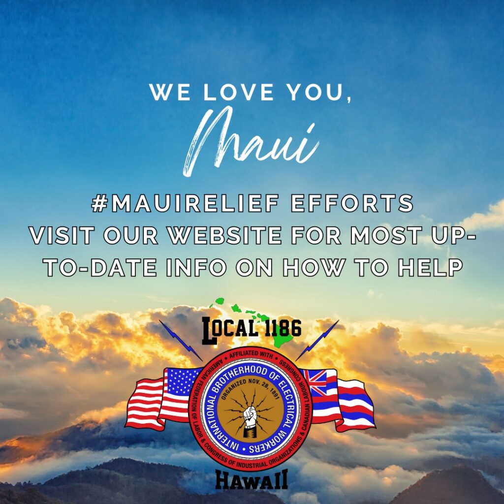 IBEW1245 – The power is in our hands