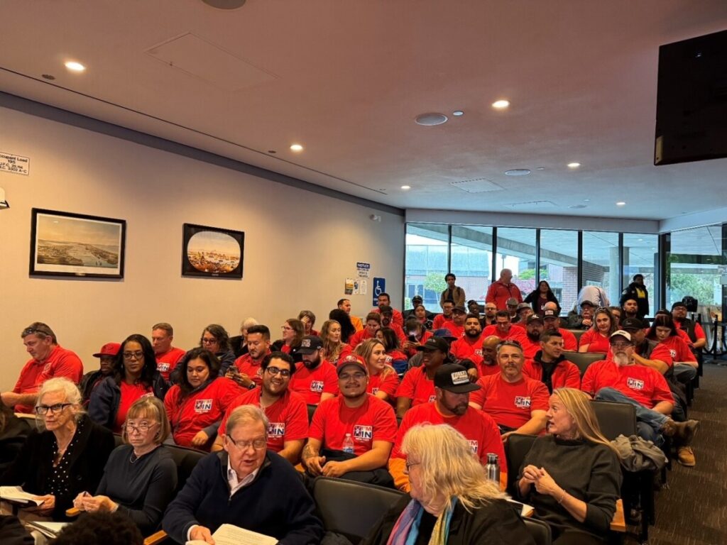IBEW 1245 Members Pack Vallejo City Council Meeting to Call for Good ...