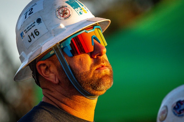 The International Lineman’s Rodeo in Bonner Springs, Kansas on October 19, 2024.