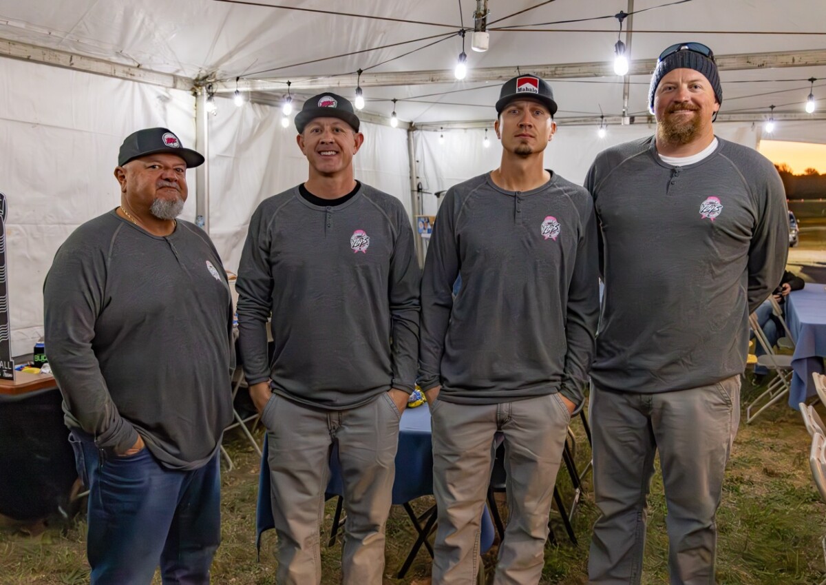 The team from Redding with Business Manager Bob Dean. The International Lineman’s Rodeo in Bonner Springs, Kansas on October 19, 2024.