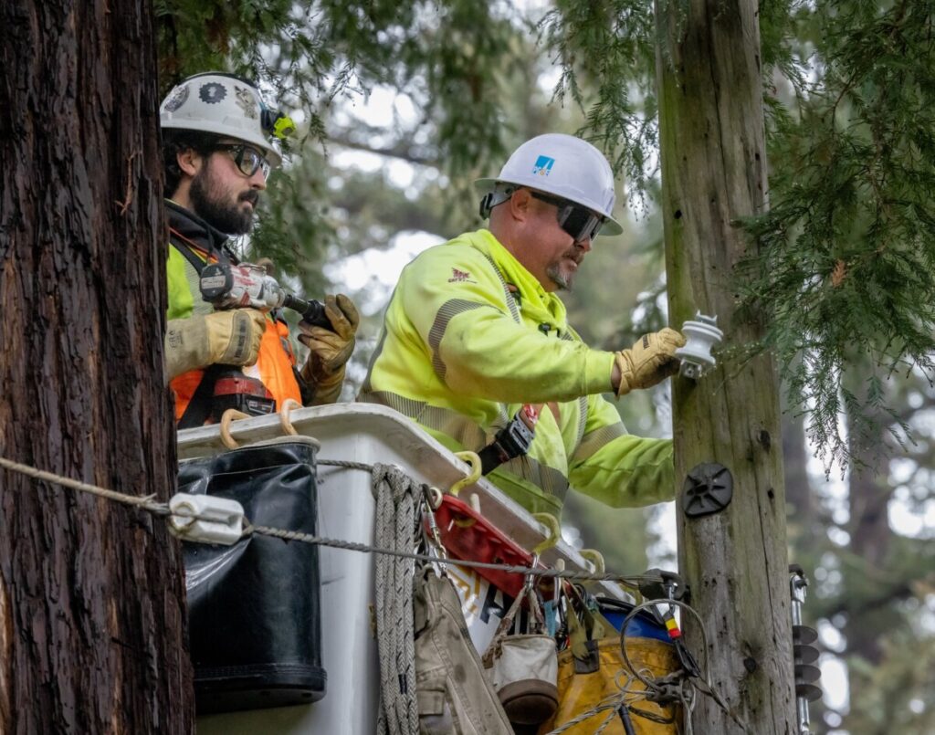 IBEW 1245 Members Respond to Recent Storms