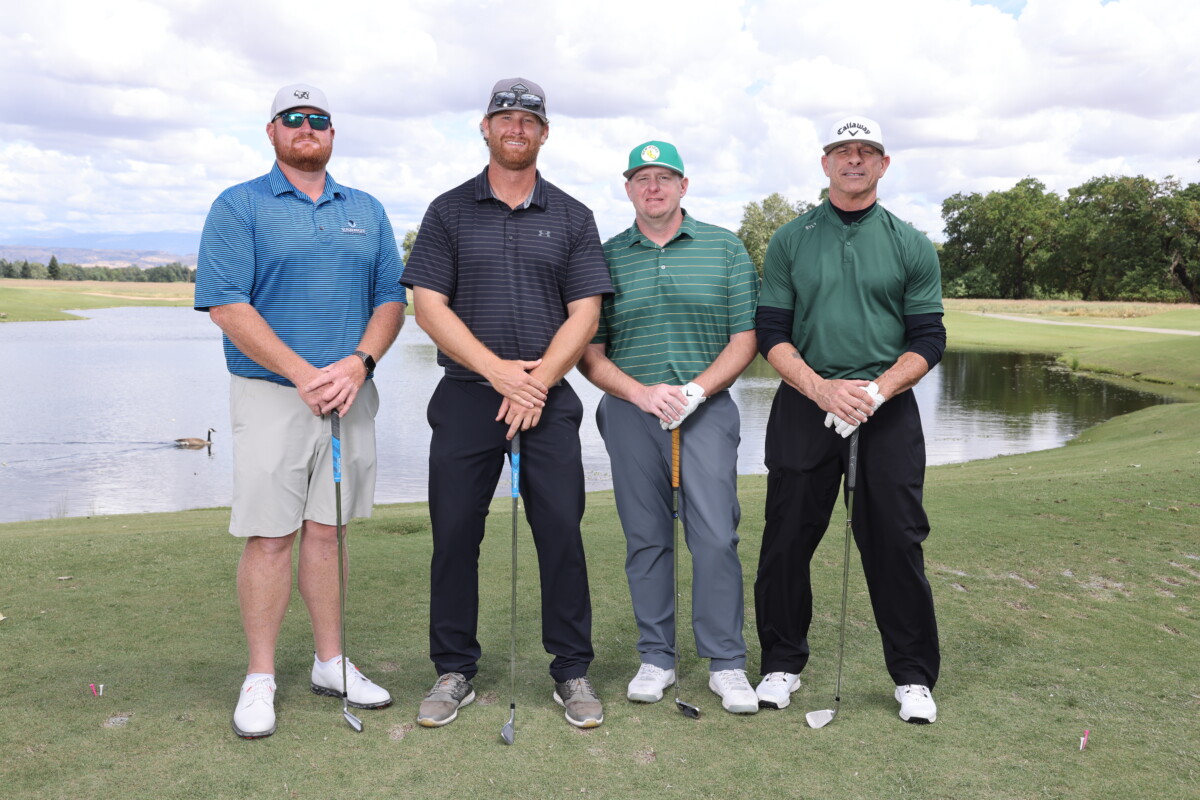 IBEW- 2026 Southern Golf Tournament L-r; Sebastian Canite, Alec Smith, Cory Wortham and Sean McCall.