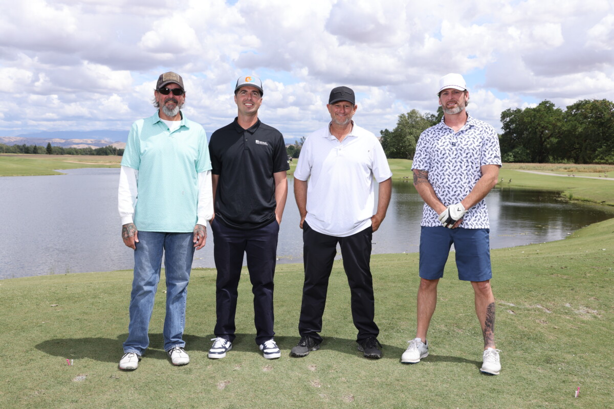 IBEW- 2026 Southern Golf Tournament L-r; Jerry Brown, Aaron Sabato, Ray Griesner and Luke Hoover.